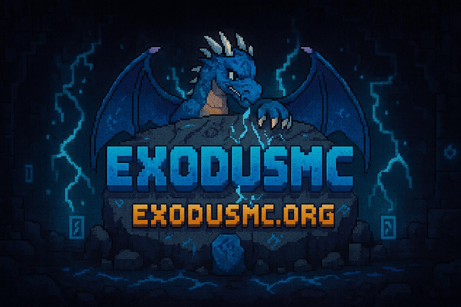 Discovery splash banner for ExodusMC.org Discord server