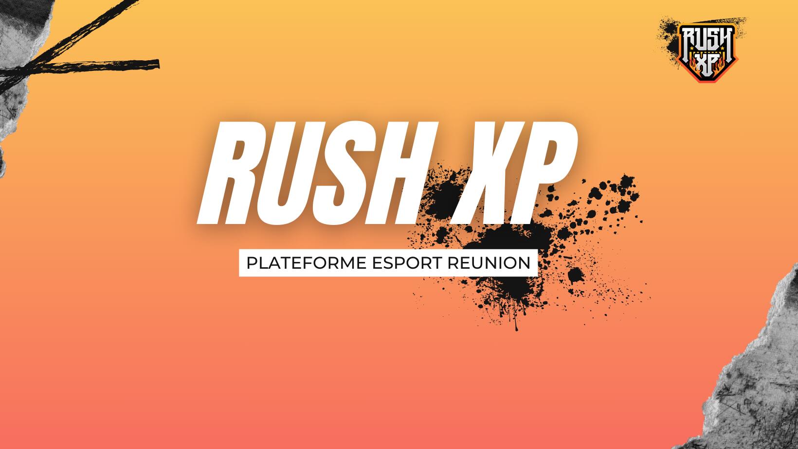 Discovery splash banner for Rush XP Discord server