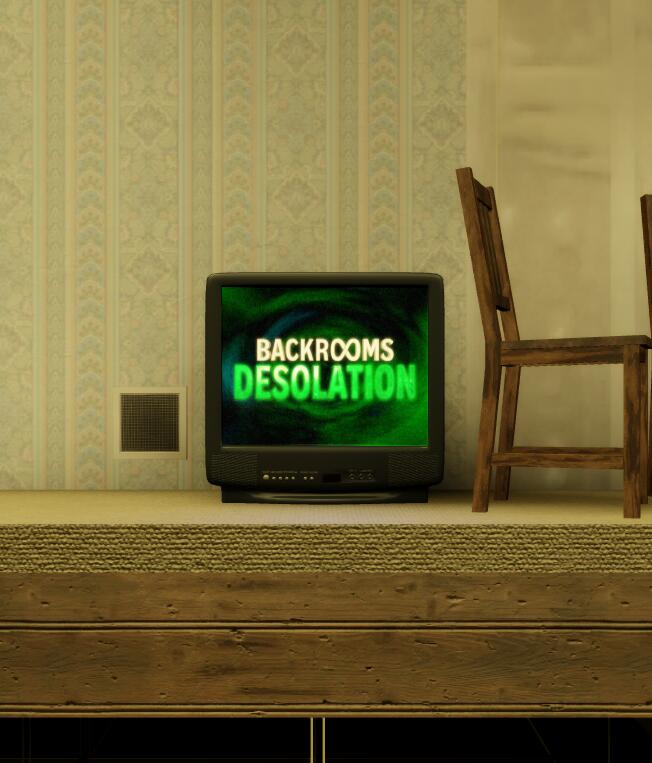 Discovery splash banner for Backrooms: Desolation Discord server