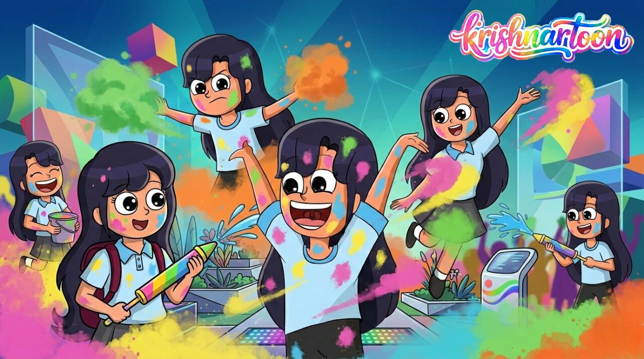 Discovery splash banner for Krishnartoon Discord server