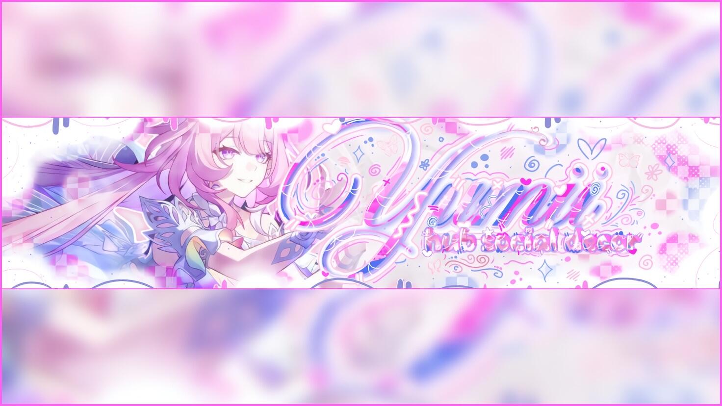Discovery splash banner for /yumii 🌸𓏲 hub ♡ decor Discord server
