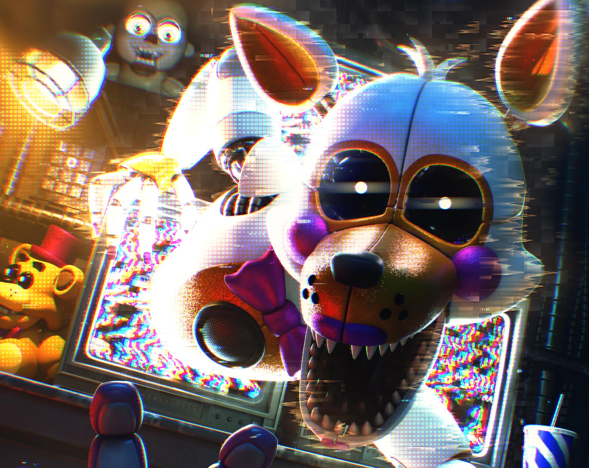 Discovery splash banner for 3D FNaF Hub Discord server