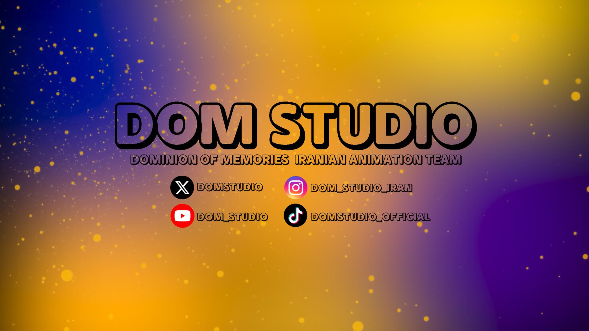 Discovery splash banner for DOM Studio Discord server