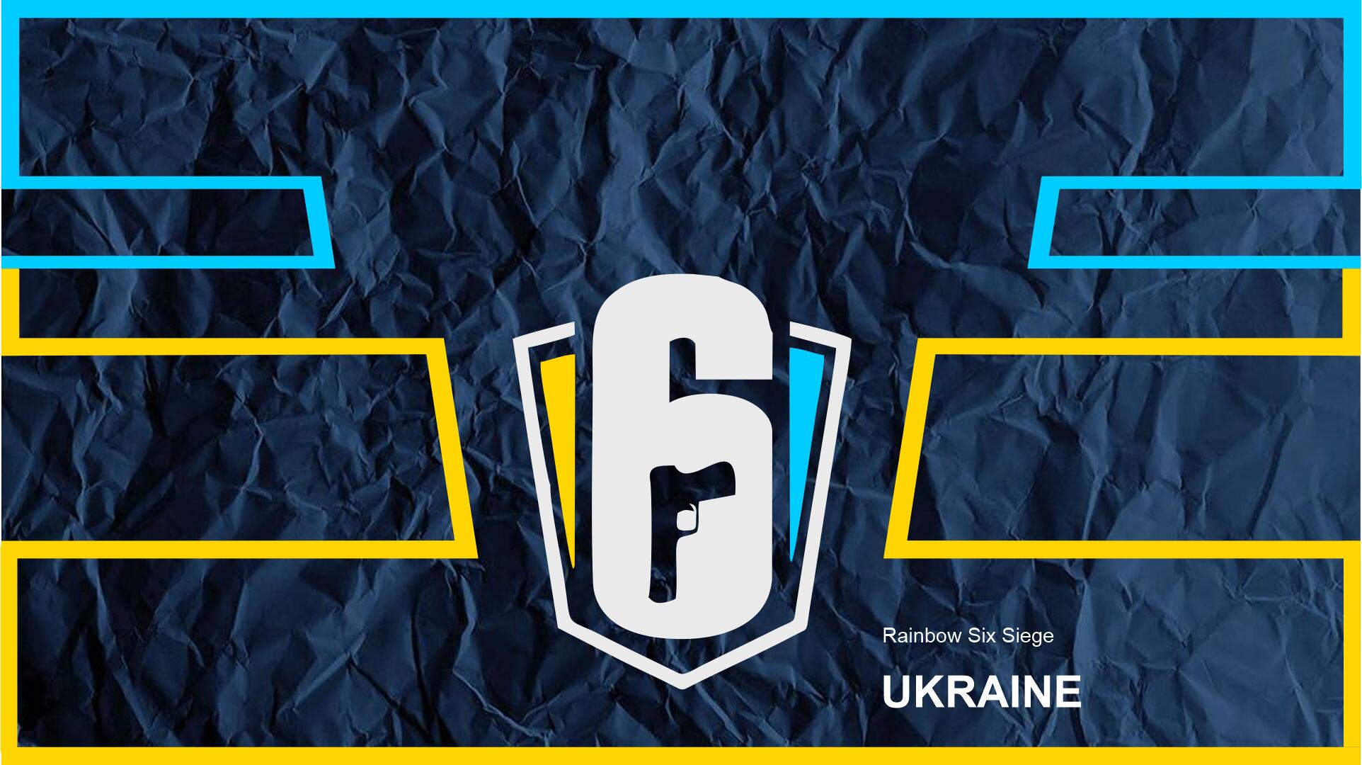 Discovery splash banner for Rainbow Six Ukraine Discord server