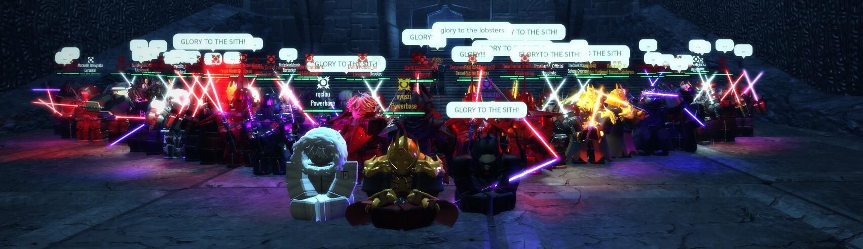 Discovery splash banner for The Sith Order Discord server