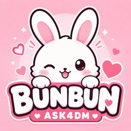Discovery icon for 🐇 Bunbun ♡ Ask2DM • Tags • Emotes • Social Discord server
